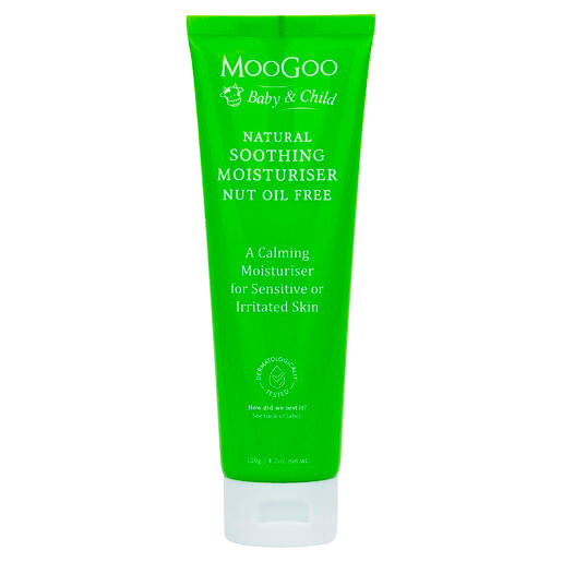 MooGoo Natural Soothing MSM Moisturiser Nut Oil Free 120g
