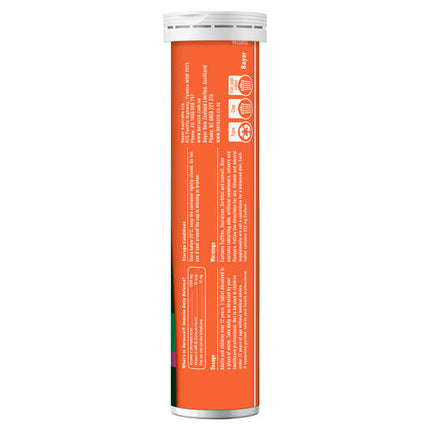 Berocca Immune Daily Defence Vitamin C, D and Zinc, Blackcurrant Flavoured Effervescent Tablets 15 Pack