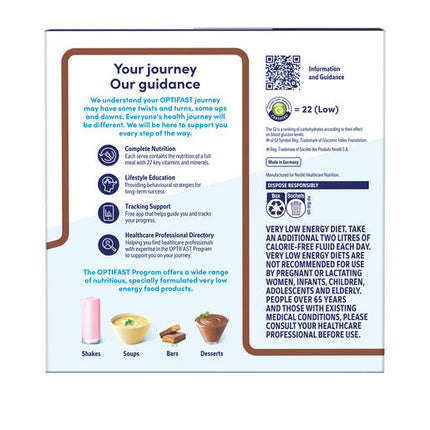Optifast VLCD Shake Chocolate 12 x 53g