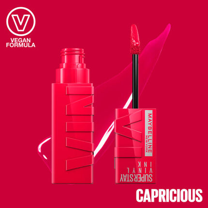 Maybelline Liquid Lipstick SuperStay Vinyl Ink 45 Capricious