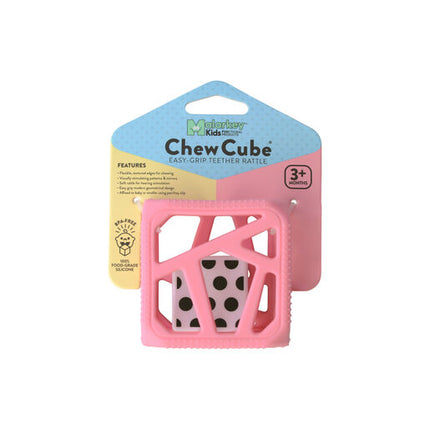 Malarkey Kids Chew Cube 3m+ Pink