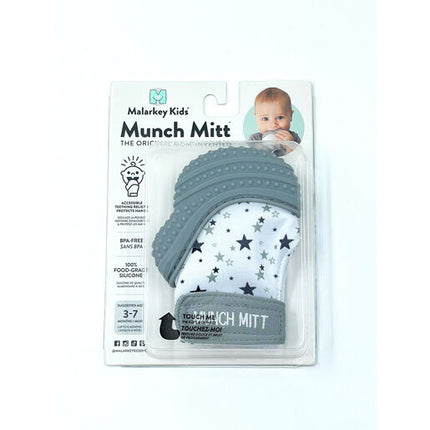 Marlakey Kids Munch Mitts 3-7m Grey