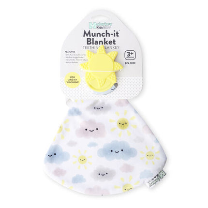Malarkey Kids Munch-It Teething Blanket 3-12m Sunshine