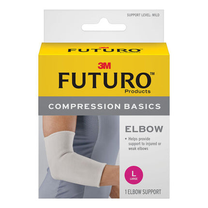 Futuro Compression Basics Elastic Knit Elbow Large
