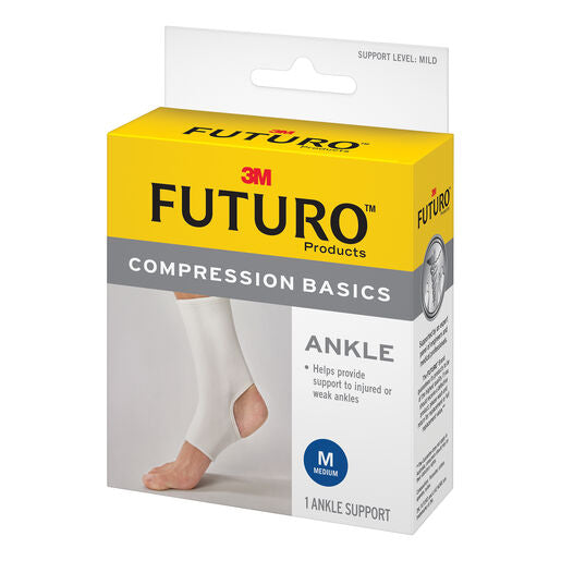 Futuro Compression Basics Elastic Ankle Brace Medium