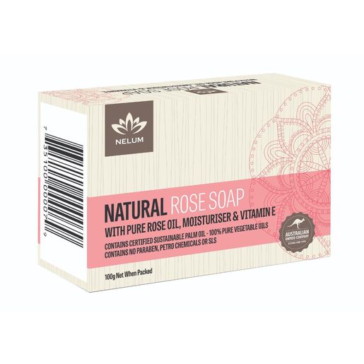 Nelum Rose Natural Soap 100 g