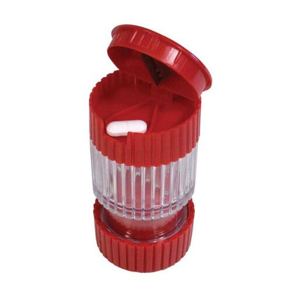 Health Concepts 3 in 1 Pill Crusher Splitter and Container