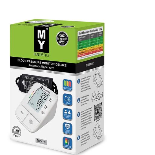 MY Healthstyle Blood Pressure Monitor Deluxe