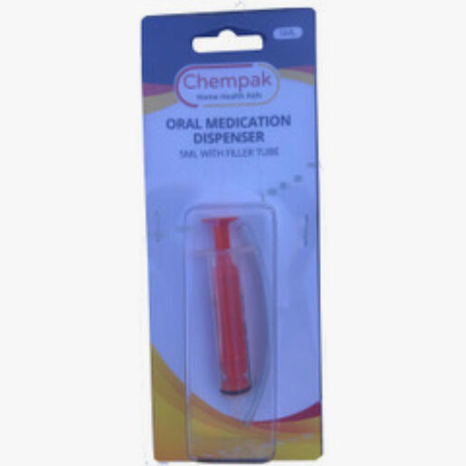 Chempak Oral Medication Display with Adaptor 3 mL