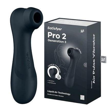 Satisfyer PRO 2 G3 Liquid Vibration Connect APP Dark Grey