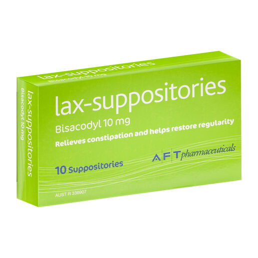 Lax Suppositories 10Pk
