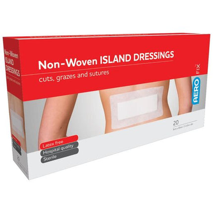 Aerofix Non Woven Island Dressing 20X10Cm (single dressing)