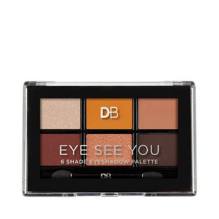 Designer Brands Eye See You 6 Shade Eyeshadow Palette Fired Up