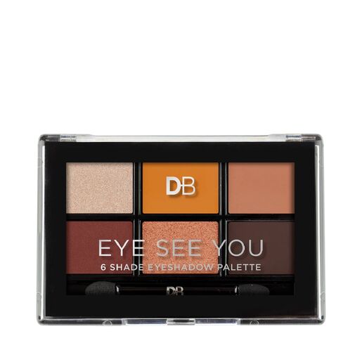 Designer Brands Eye See You 6 Shade Eyeshadow Palette Fired Up