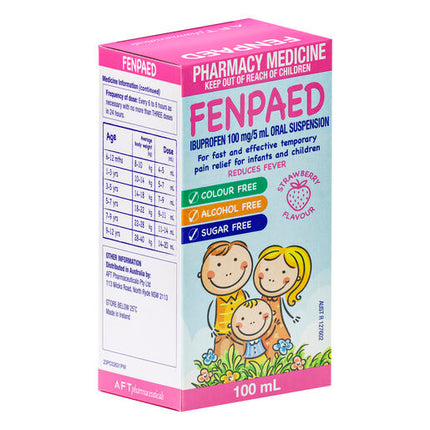 Fenpaed Ibuprofen Liquid 100ml