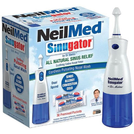 NeilMed Sinugator Cordless Pulsating Nasal Wash