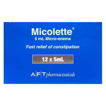 Micolette Micro Enema 5ml 12 Pack