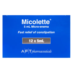 Micolette Micro Enema 5ml 12 Pack – Direct Chemist Outlet Online