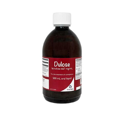Dulose Lactulose Oral Liquid 500ml for Treatment of Constipation