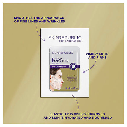 Skin Republic Lift-Up Face + Chin Mask 38ml