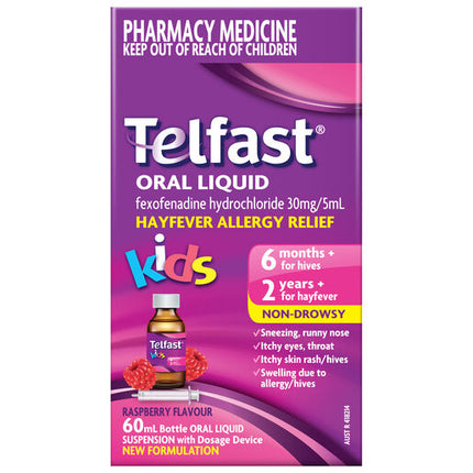 Telfast Liquid Paraben Free 60ml