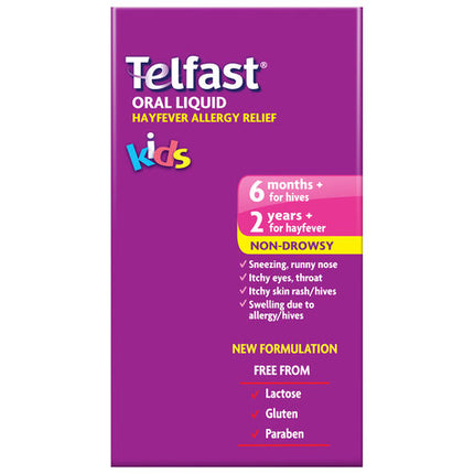 Telfast Liquid Paraben Free 60ml