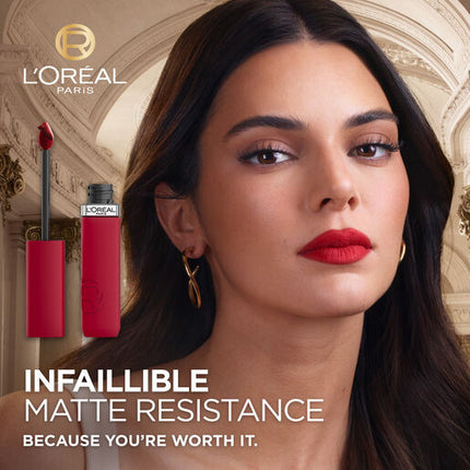 L'Oréal Paris Infallible Matte Resistance Liquid Lipstick 601 Worth It