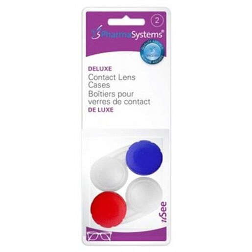 Pharma Systems Economical Lens Case Pack of 2