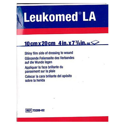 Leukomed LA Low Adherent 20cm x 10cm Single Dressing