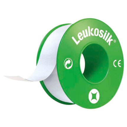 Leukosilk Low Allergy Silk Tape 5cm x 5m