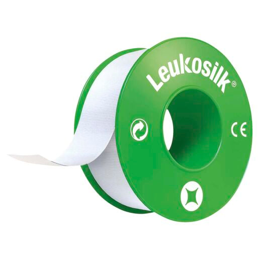 Leukosilk Low Allergy Silk Tape 5cm x 5m