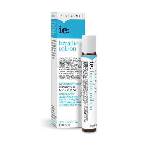 In Essence Breathe Essential Oil Roll On 10ml