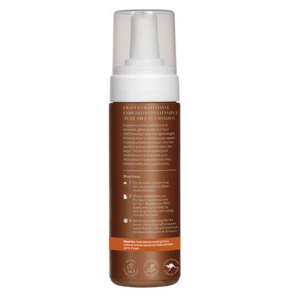 Le Tan Classic Tan Self Tanning Foam Light/Medium 180mL
