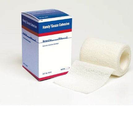 Handy Gauze 8634 Cohesive Bandage 8cm x 4m
