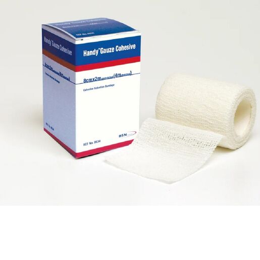 Handy Gauze 8634 Cohesive Bandage 8cm x 4m