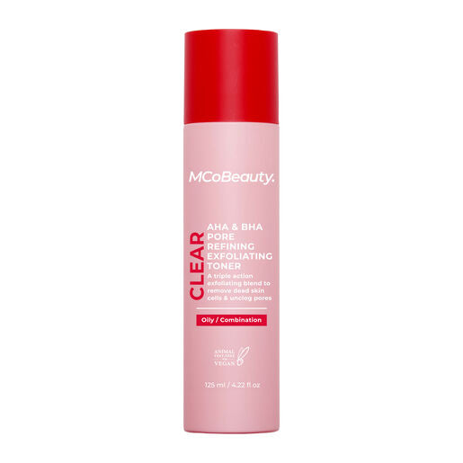 MCoBeauty AHA/BHA Pore Refining Exfoliating Toner 125ml