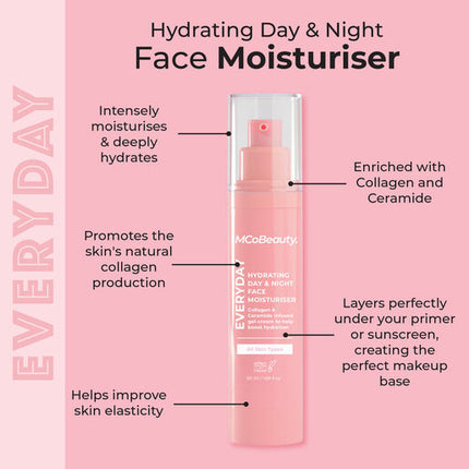 MCoBeauty Hydrating Day & Night Moisturiser 50g
