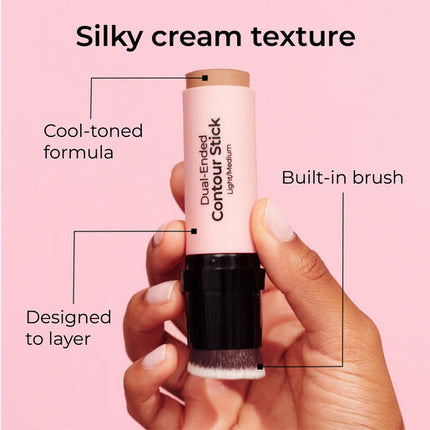 MCoBeauty Dual-Ended Contour Stick - Light/Medium