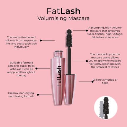 MCoBeauty FatLash Volumising Black Mascara