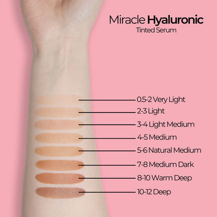 MCoBeauty Miracle Hyaluronic Tinted Serum - 0.5-2 Very Light