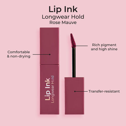 MCoBeauty Lip Ink Longwear Hold - Rose Mauve