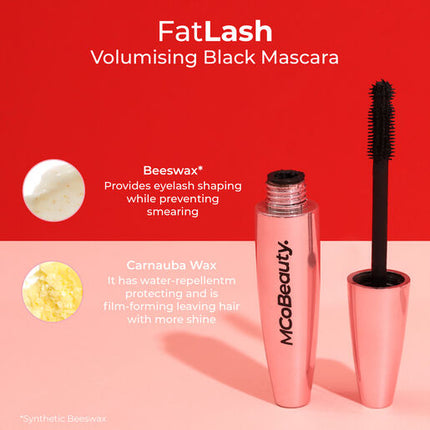 MCoBeauty FatLash Volumising Black Mascara