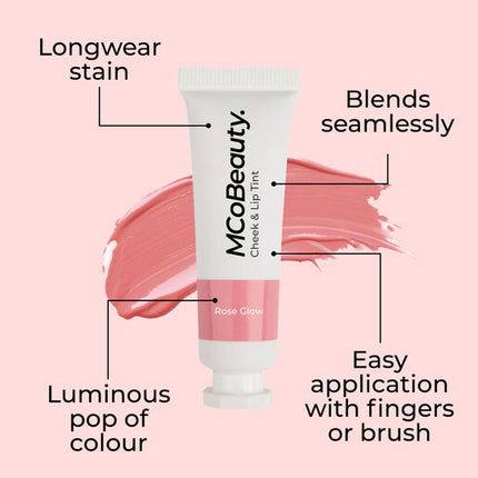MCoBeauty Cheek & Lip Tint Rose Glow