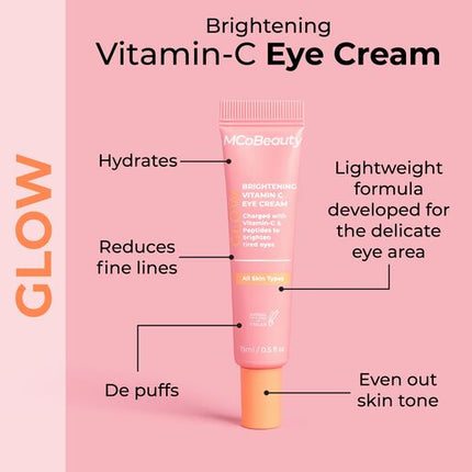 MCoBeauty Glow Brightening Vitamin-C Eye Cream 15ml