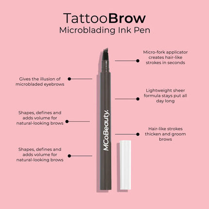 MCoBeauty Tattoo Brow Microblading Ink Pen Medium/Dark