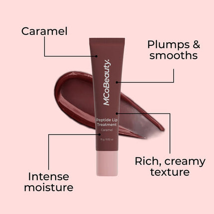 MCoBeauty Peptide Lip Treatment - Caramel