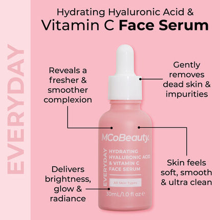 MCoBeauty Hydrating Hyaluronic Acid & Vitamin C Serum 30ml
