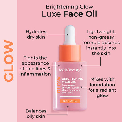 MCoBeauty Brightening Glow Luxe Face Oil 30 ml