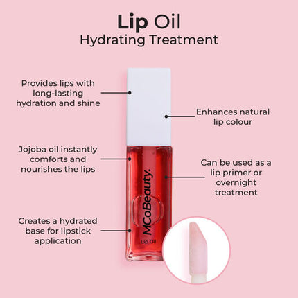 MCoBeauty Lip Oil Hydrating Treatment Sheer Melon
