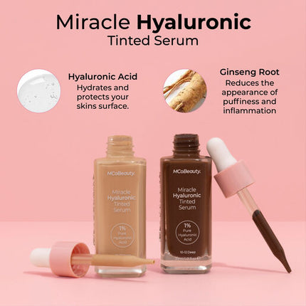 MCoBeauty Miracle Hyaluronic Tinted Serum - 0.5-2 Very Light